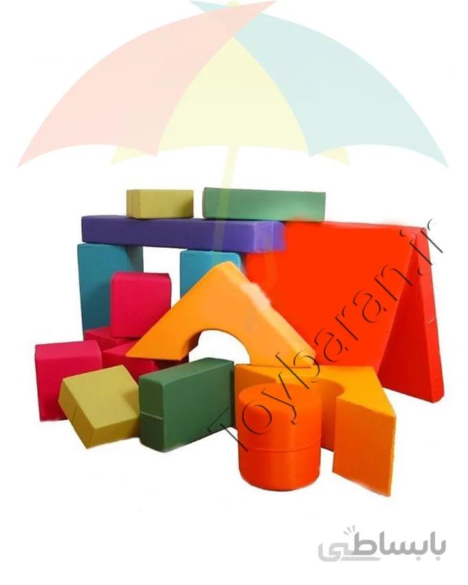 اشکال هندسی 16 تکه فومی