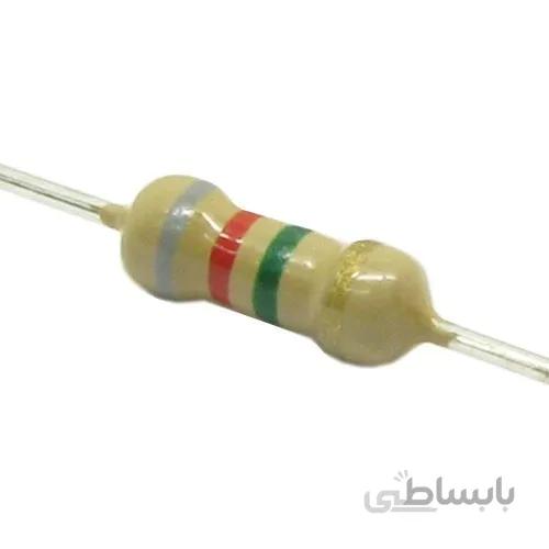 مقاومت 8.2 مگا اهم 1/4 وات 5 درصد | 8.2M
