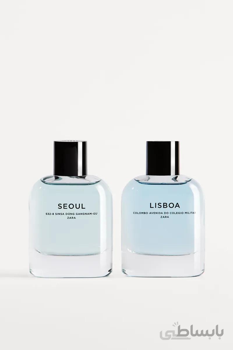 ادکلن دو قلو زارا مدل سئول/لیزبوا/ZARA SEOUL + LISBOA 80 ML