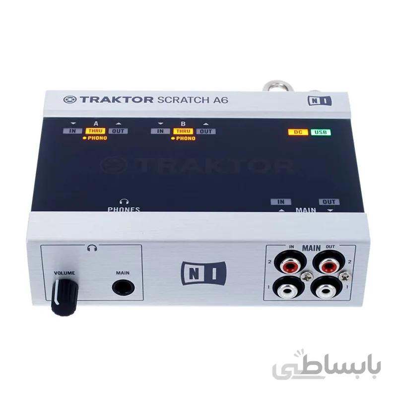 کارت صدا نیتیو اینسترومنتز Native Instruments TRAKTOR SCRATCH Audio 6