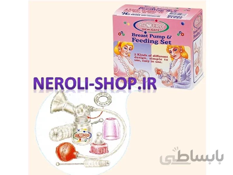 ست شیردوش پمپی کمرا