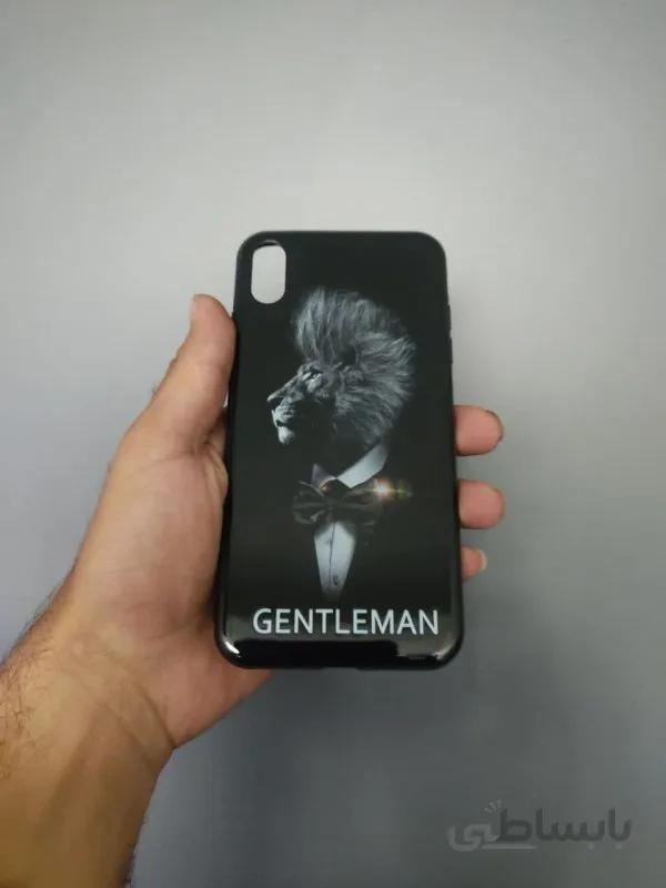 قاب گوشی اپل ایفون xsmax طرح gentleman