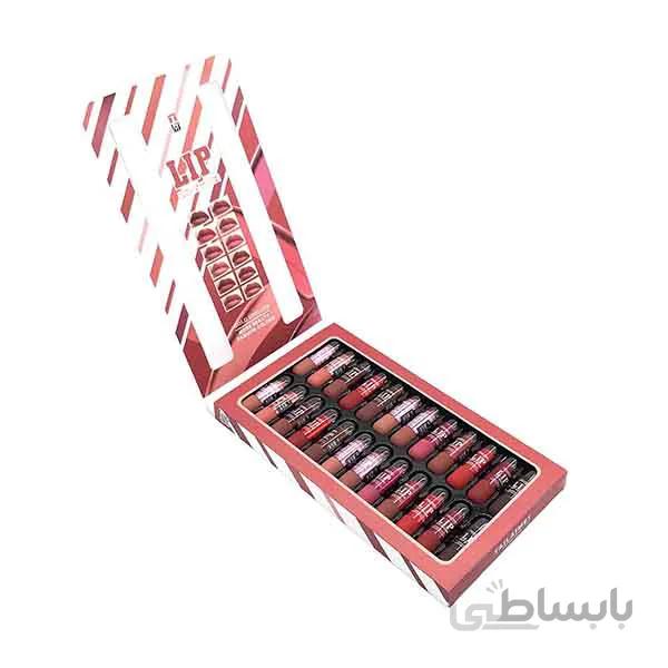 پک رژلب جامد ۲۴عددی مغز دار تایلامی