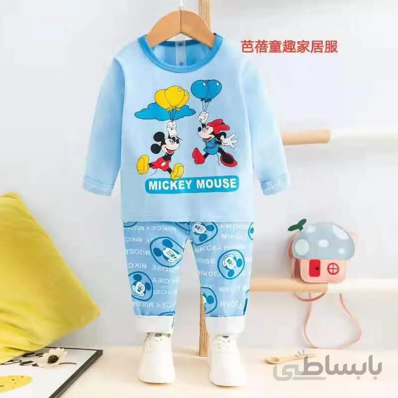 بلوز شلوار راحتی بچه گانه میکی و مینی