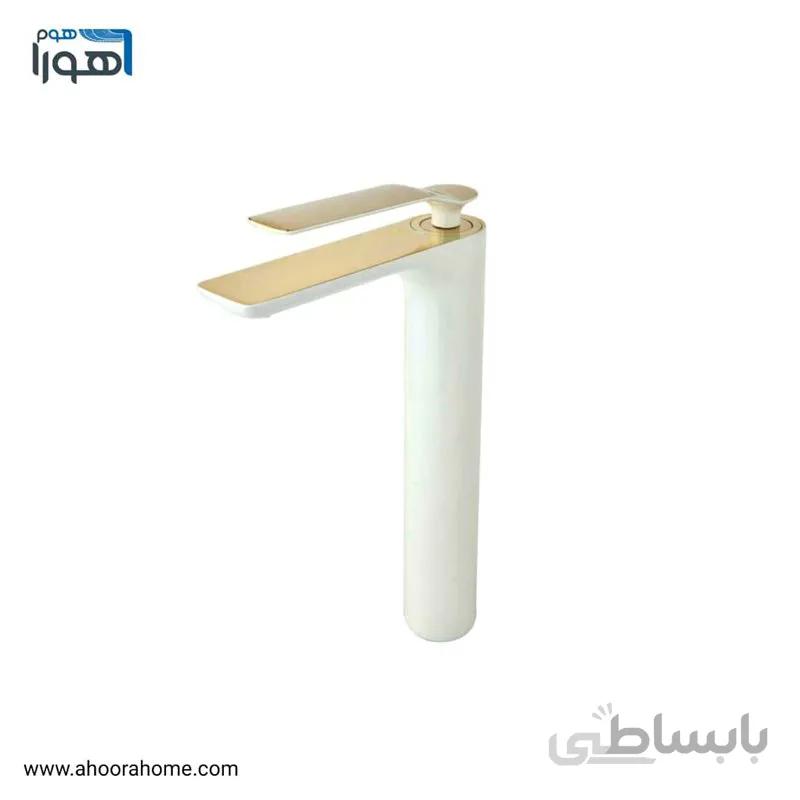 شیر روشویی پایه بلند راسان مدل ویولت RASSAN
