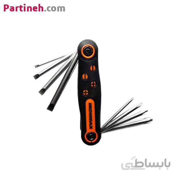 پیچ گوشتی چاقویی آیرون مکس مدل IM-1012FS