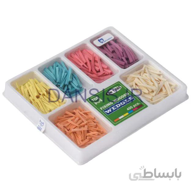 وج چوبی آناتومیک شش رنگ 400 عددی - Tor VM