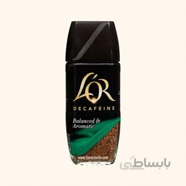 قهوه فوری بدون کافئین لور