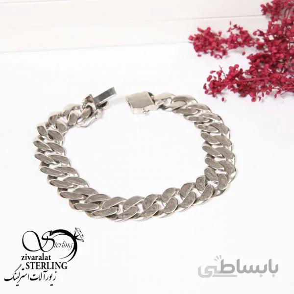 دستبند نقره Cartier کد 5066