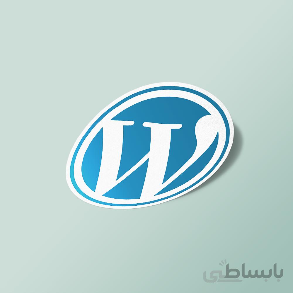 استیکر Wordpress