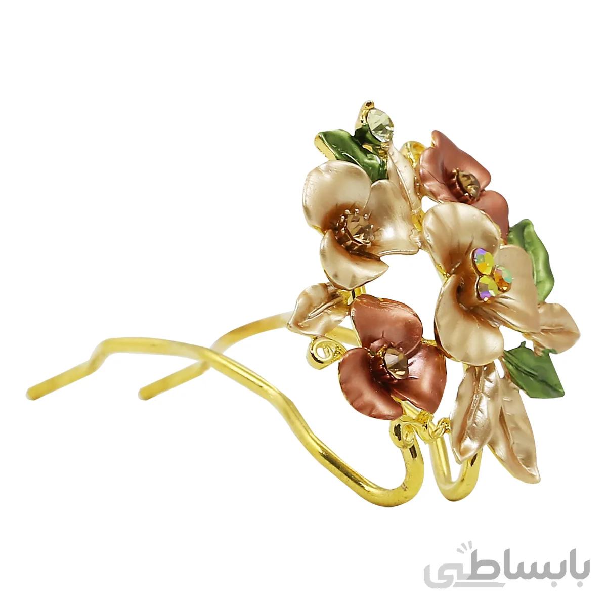 گیره مو زنانه مدل ارکیده کد 4345