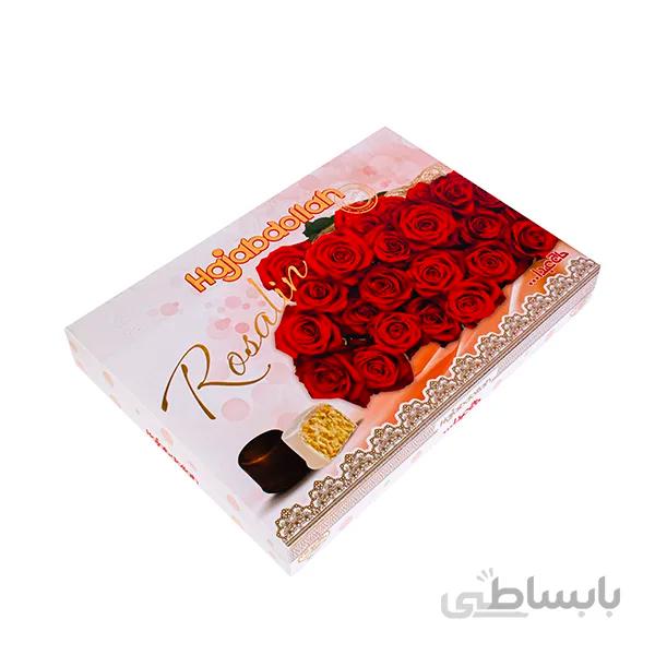 پشمک کادویی گل رز