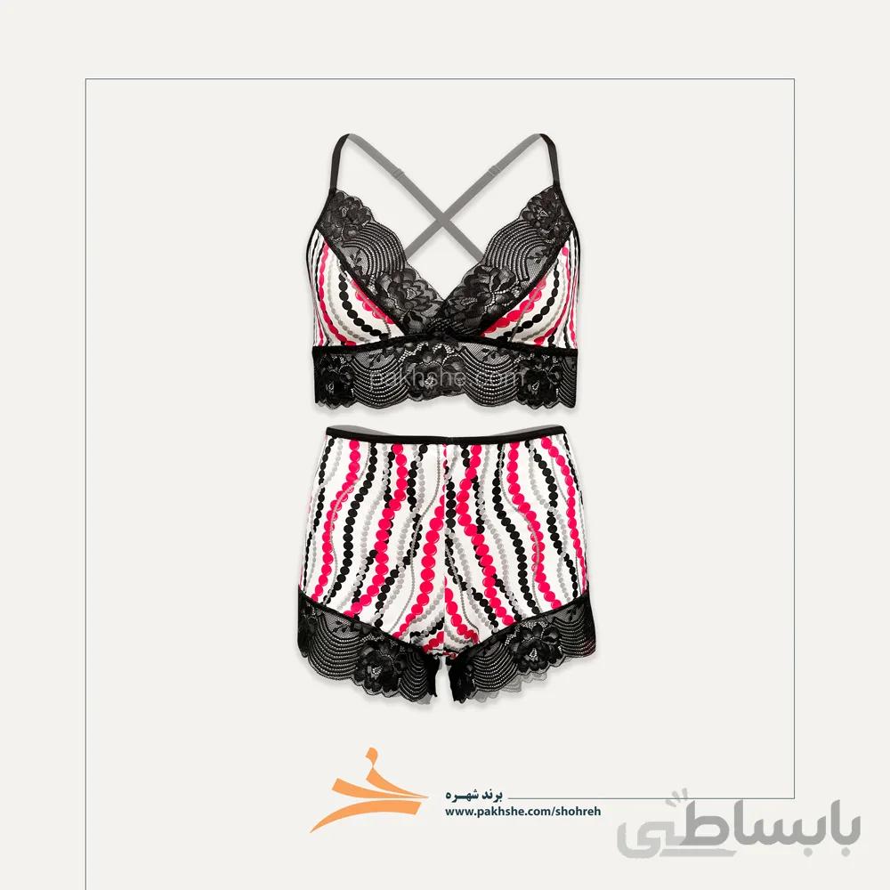 ست سوتین و شورتک فانتزی برند شهره کد 402