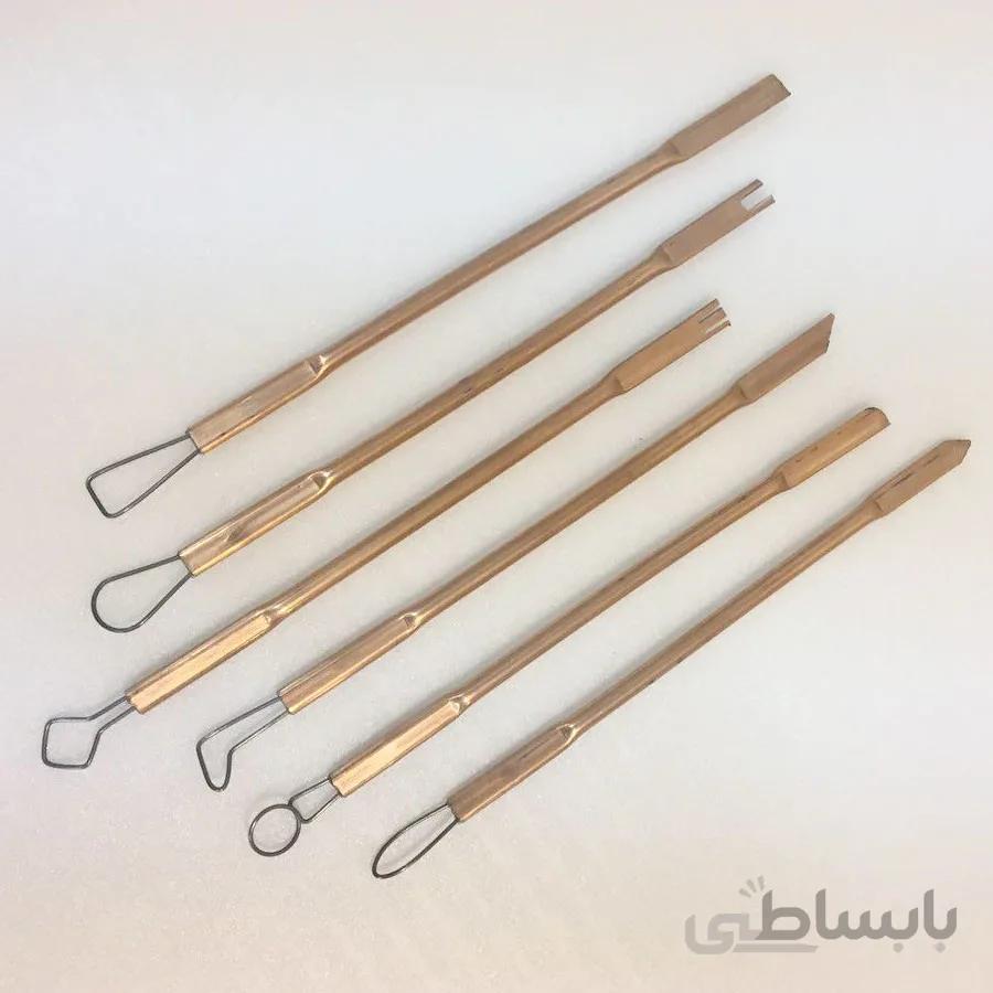 ابزار سفال فلزی دسته باریک