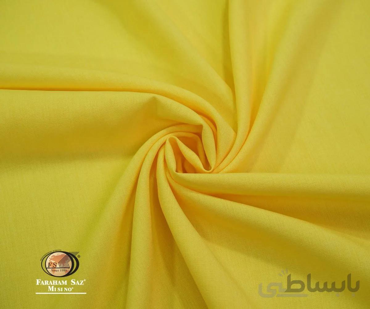 پارچه شانتون تی تی دی دو نخ رنگی