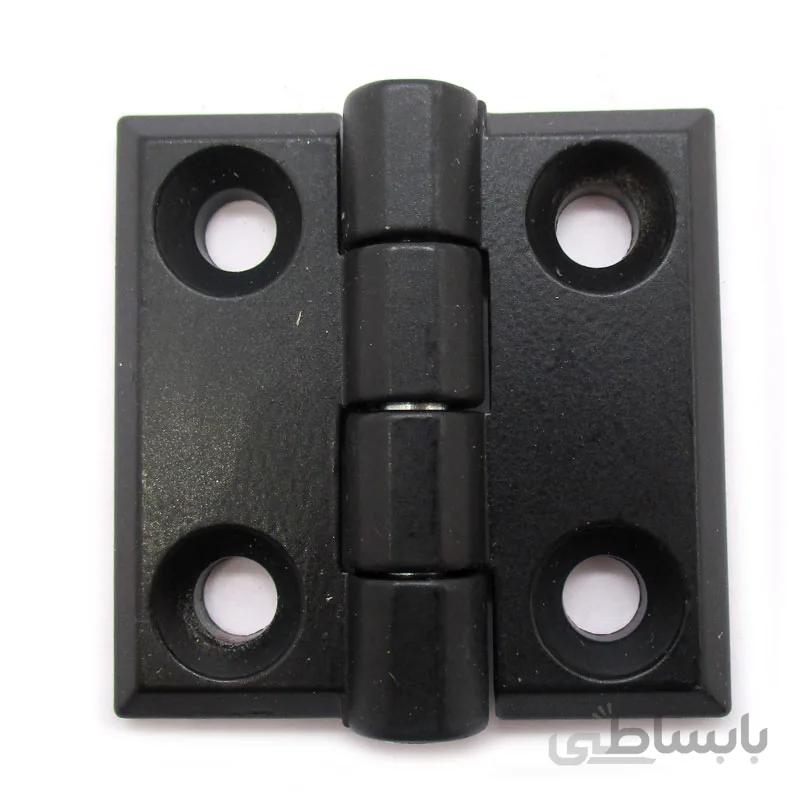 لولا صنعتی فلزی مشکی چهار سوراخ طول 50 میلیمتر کد 00202586