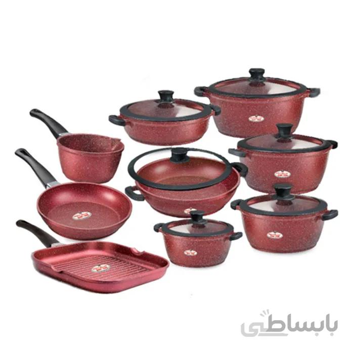 سرویس 15 پارچه ماربلینا زرساب کد MB-7780