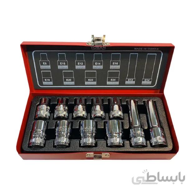 جعبه بکس 11 پارچ 8تا 24 توسن سري 125311E