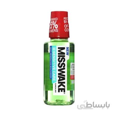 دهانشویه دندان های حساس میسویک 400 میلی لیتر ا MissWake Mouthwash