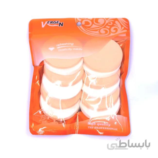 پد آرایشی گرد 12 عددی ورژن مدل N112
