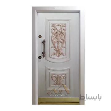 درب ضد سرقت برجسته دوقاب گلدان