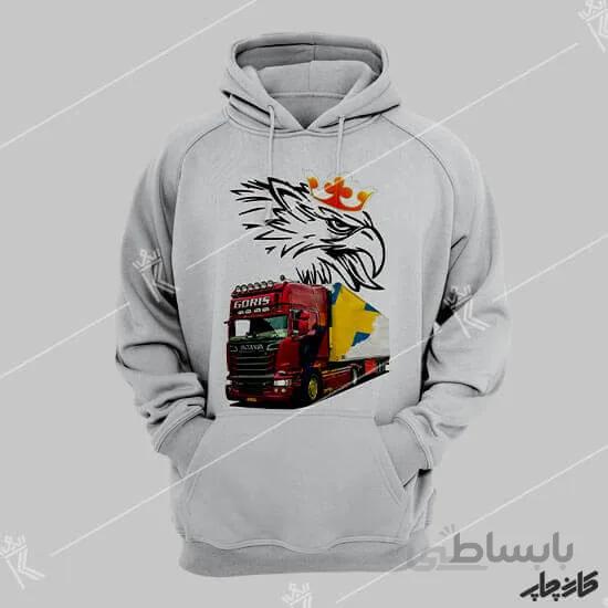 سویشرت ملانژ کامیون اسکانیا