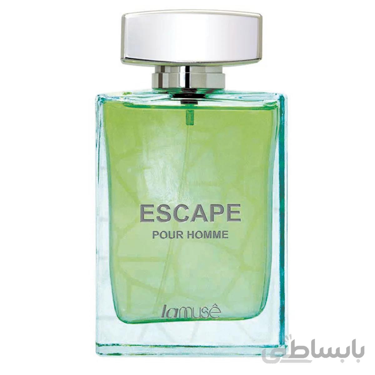 ادو پرفیوم مردانه لاموس مدل Escape حجم 100 میلی لیتر ا Escape Lamuse Eau De Perfume