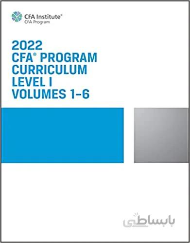 دانلود کتاب 2022 CFA Program Curriculum Level I Box Set - Orginal Pdf