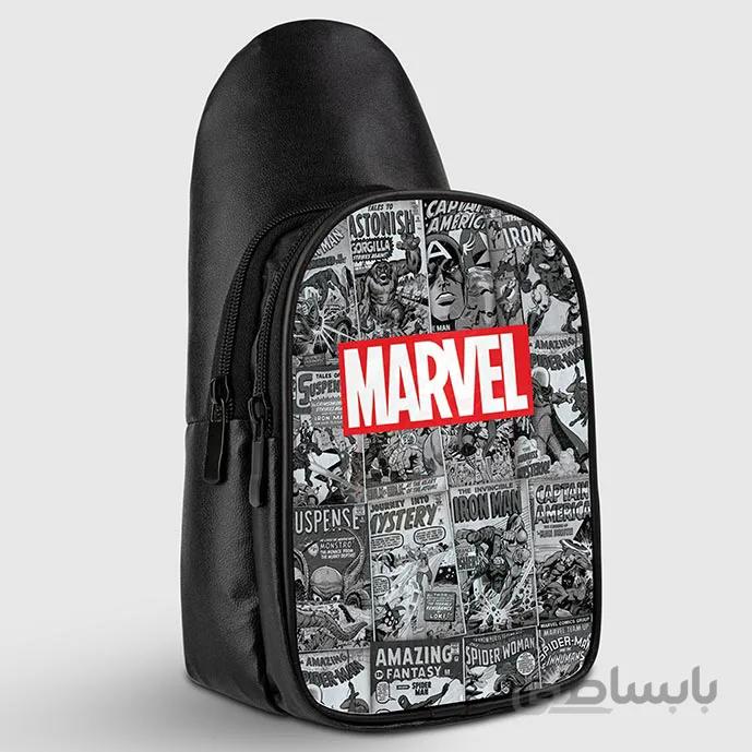 کیف کراس بادی چرم مصنوعی با طرح مارول - MARVEL Crossbody