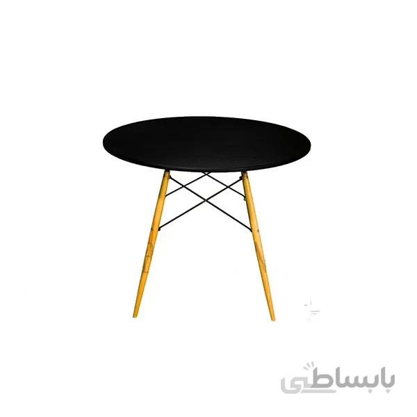 میز پایه چوبی وکیوم ۱۶ میل mdf قطره ۸۰ بنیزان