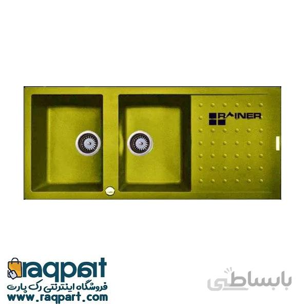 سینک گرانیتی راینر مدل Polo RG170 زرد