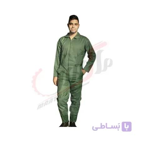 لباس کار یکسره سبز خلبانی