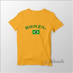 تیشرت زرد برزیل