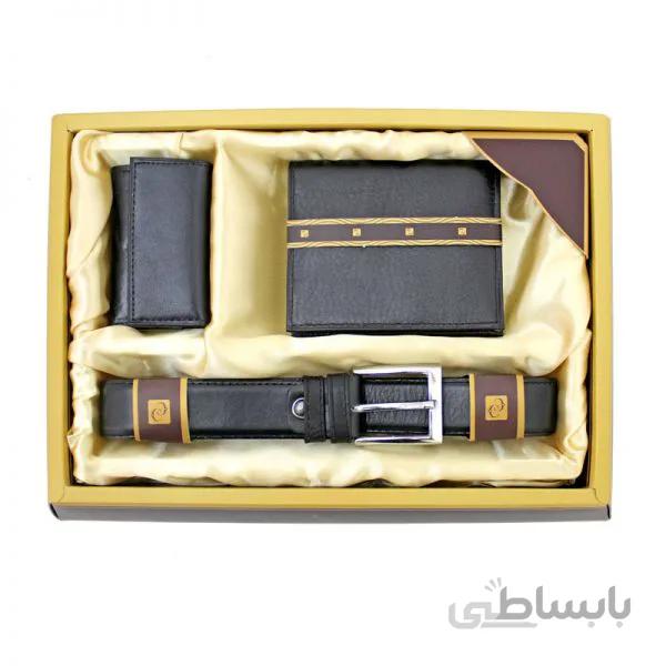 ست سه تکه کیف پول چرم مردانه ST101