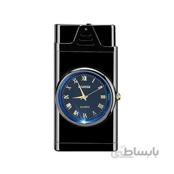 فندک اتمی گازی ساعت دار لایتر