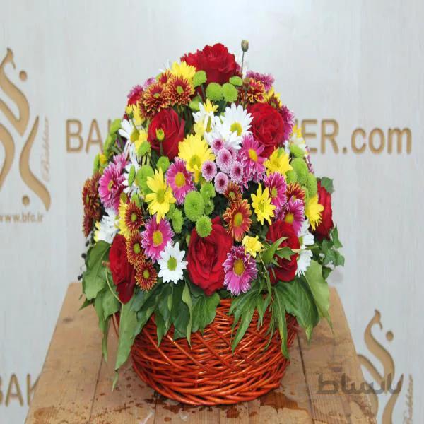 سبد گل بهاره کد 1079464