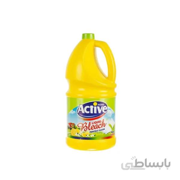 مایع سفید کننده معطر زرد 4000 گرمی اکتیو