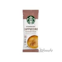قهوه فوری استارباکس طعم کاپوچینو 14 گرم starbucks Cappuccino