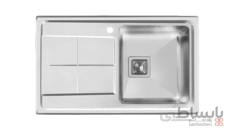 سینک ظرفشویی توکار اخوان ا Akhavan Single Bowl Sink 312
