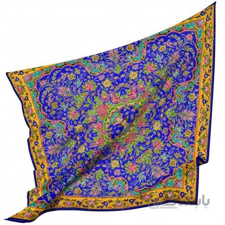 روسری نخی گل افشان