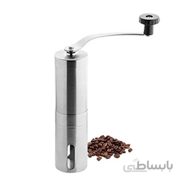 آسیاب دستی قهوه بدنه استیل