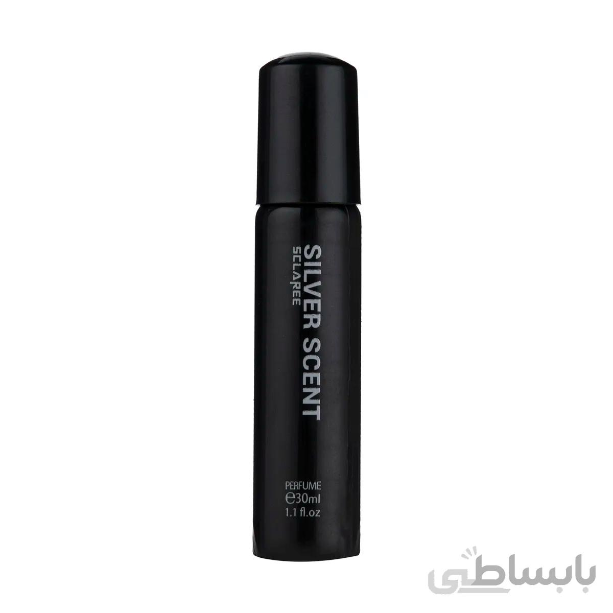 عطر جیبی مردانه اسکلاره مدل Silver Scent حجم 30 میل ا Sclaree Silver Scent Pocket Eau De Parfum For Men 30 ml