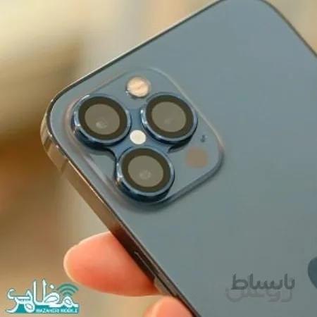 گلس لنز دوربین اسپینر آیفون 12promaxبرند ARC