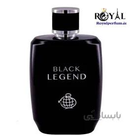 عطر ادکلن بلک لجندمردانه فراگرنس ورد Fragrance world BLACK LEGEND