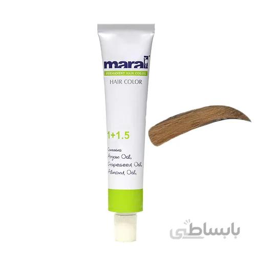 رنگ ابرو مارال شماره ۶ رنگ بلوند کاکائویی تیره