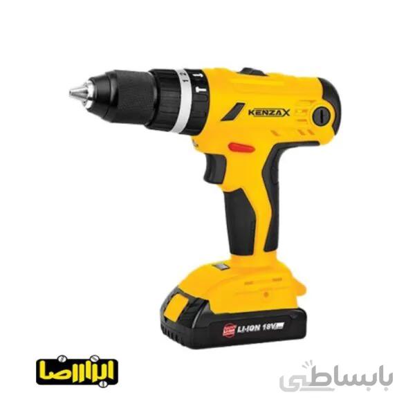 دریل پیچ گوشتی چکشی شارژی کنزاکس مدل KCDI-118