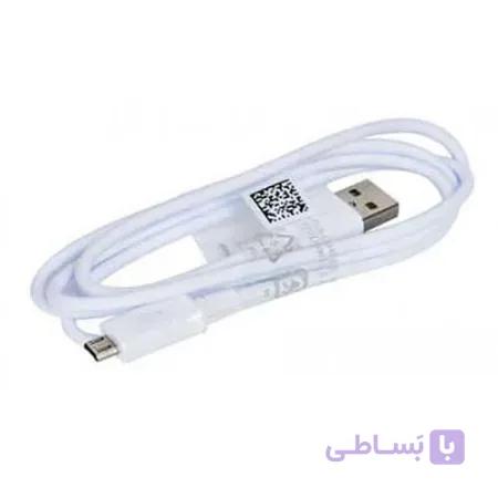 کابل شارژ سرکارتنی فست شارژ سامسونگ تبدیل USB به MicroUSB  به طول 80 سانتی متر