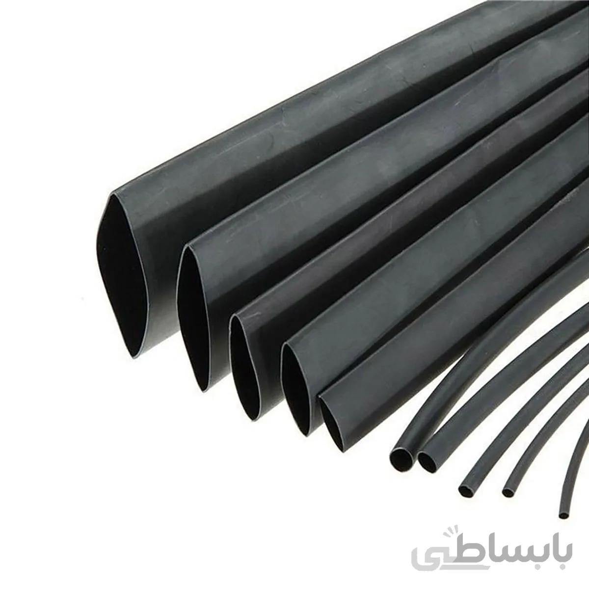 روکش (وارنیش) حرارتی مشکی سایز 22mm – یک متر