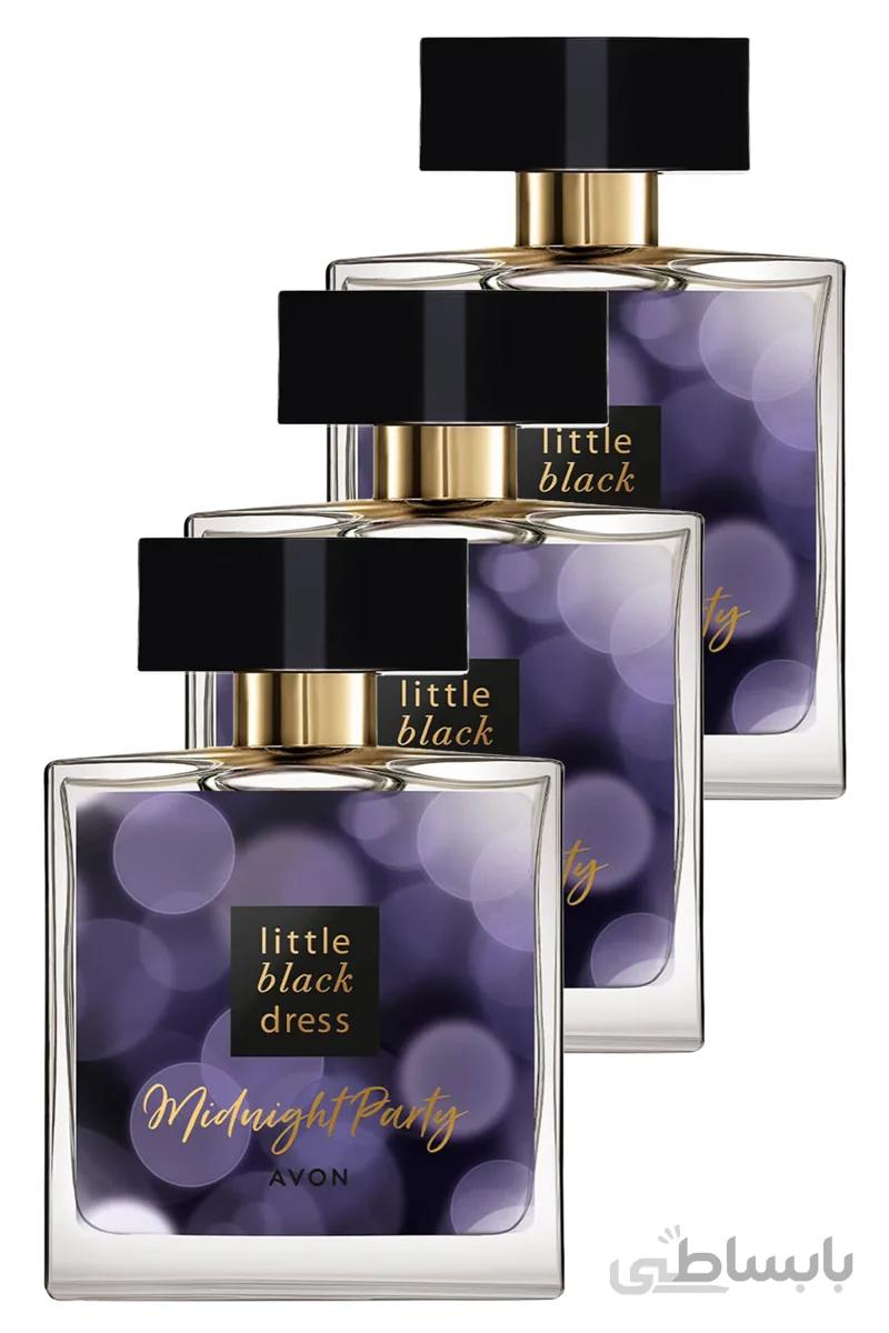 Avon عطر زنانه لباس مشکی کوچولو Midnight Party ادپ ست سه گانه ۵۰ میلی لیتری