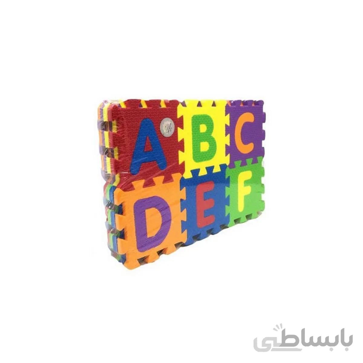 پازل فومی حروف و اعداد انگلیسی کوچک